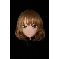 (NFD022)Customize Handmade Crossdress Full Head Female/Girl Resin Japanese Cartoon Character Animego Cosplay Kigurumi Mask